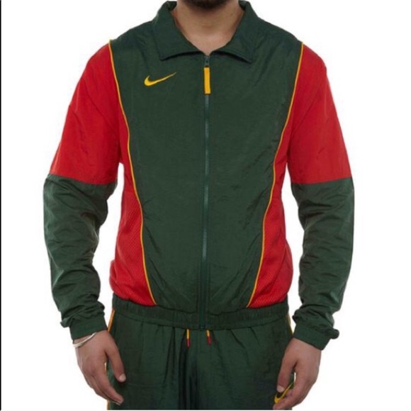 Men’s Nike Sportswear Woven Throwback Jacket - Picture 3 of 5